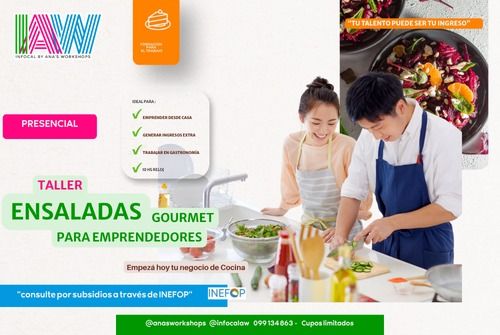 Curso Online: ENSALADAS GOURMET PARA EMPRENDEDORES