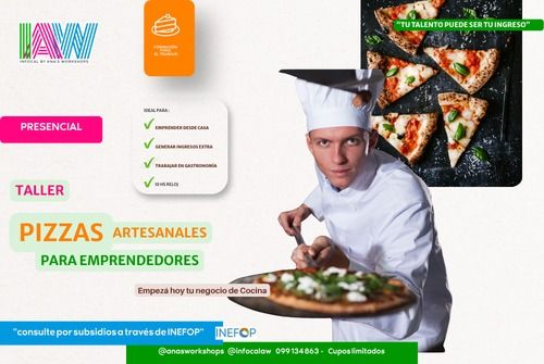 Curso Online: PIZZAS ARTESANALES PARA EMPRENDEDORES