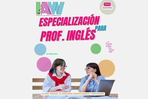 Curso Online: ESPECIALIZACION PROF. INGLES