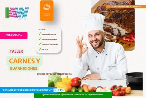 Curso Online: CARNES Y GUARNICIONES