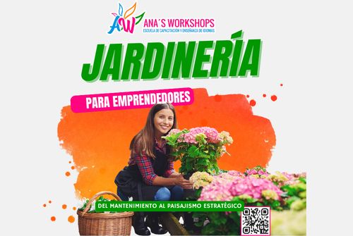 Curso Online: JARDINERÍA Y DISEÑO DE JARDINES PARA EMPRENDER PRESENCIAL