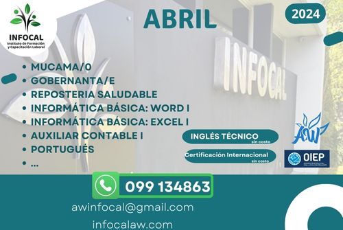Infocal AW: ABRIL 2024